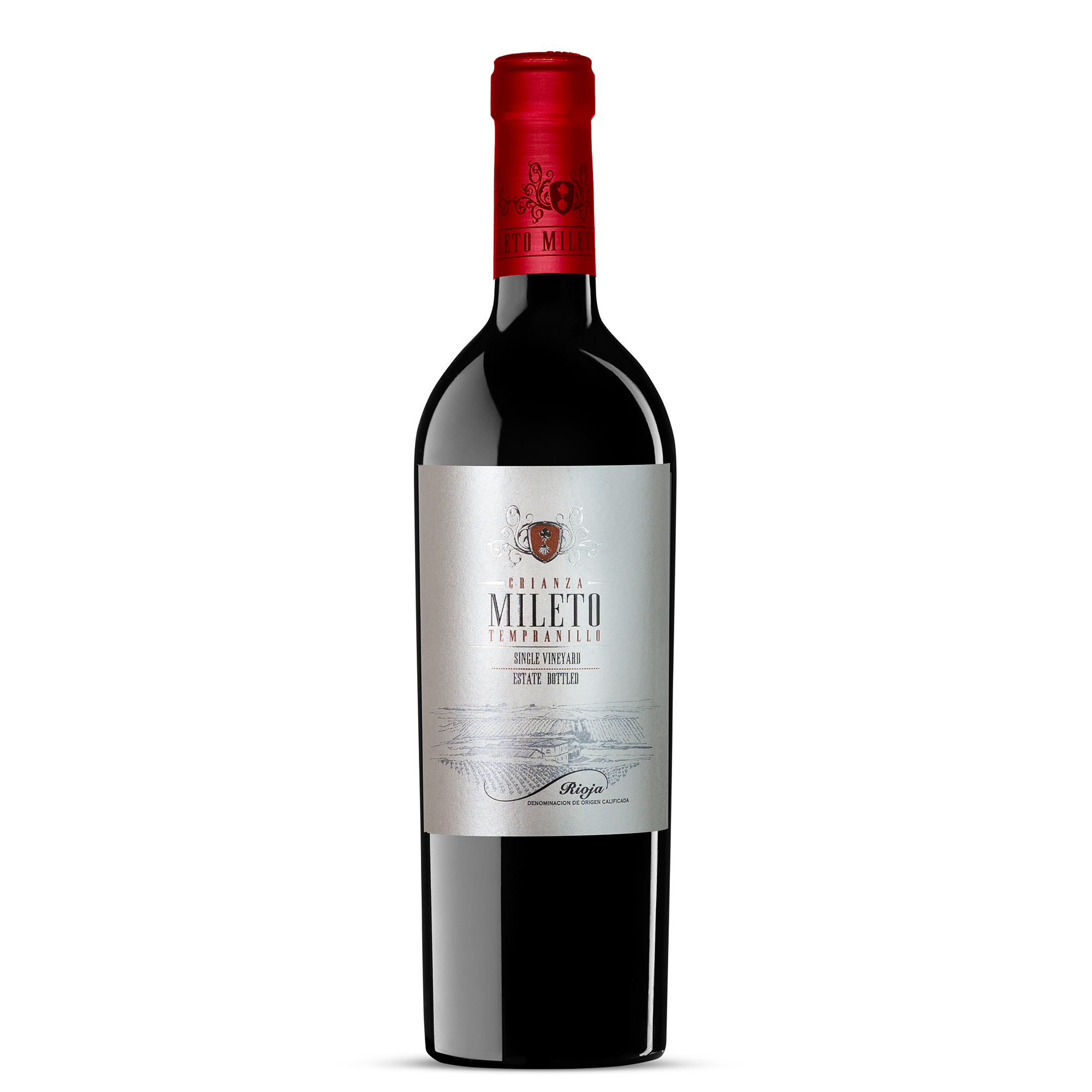 Mileto Crianza bottle