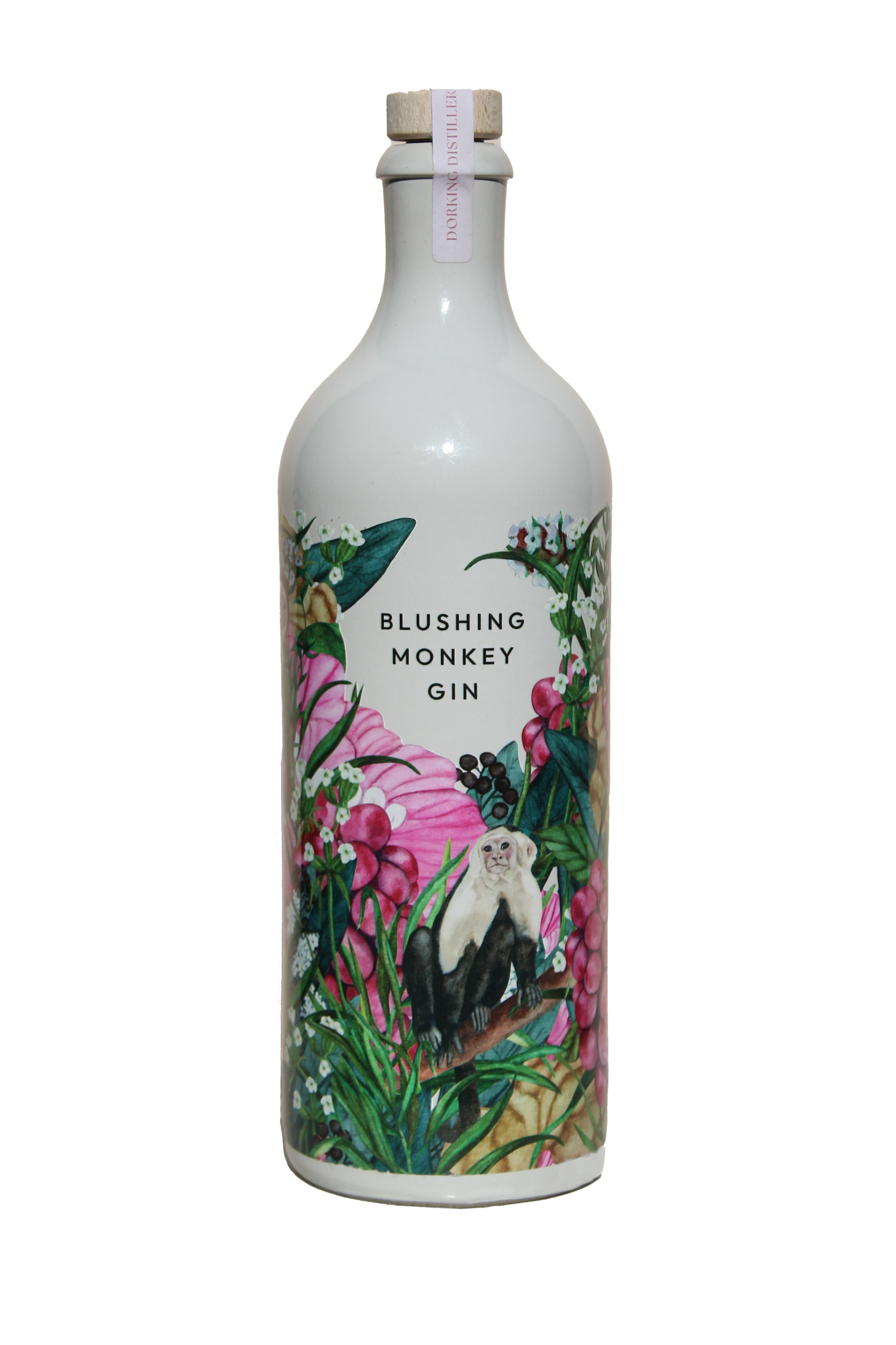 Blushing Monkey Pink Gin bottle