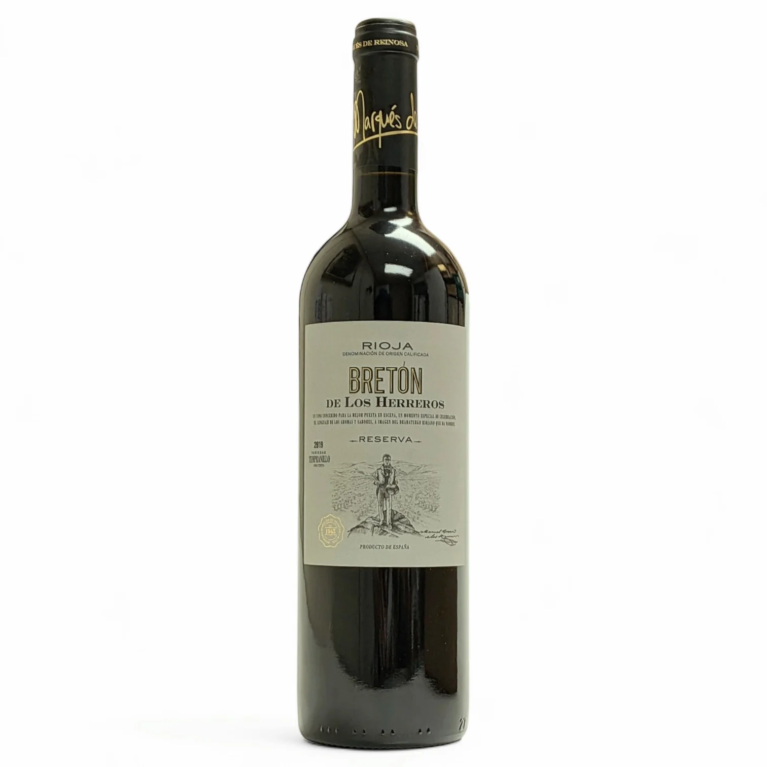 Bretón de los Herreros Reserva bottle