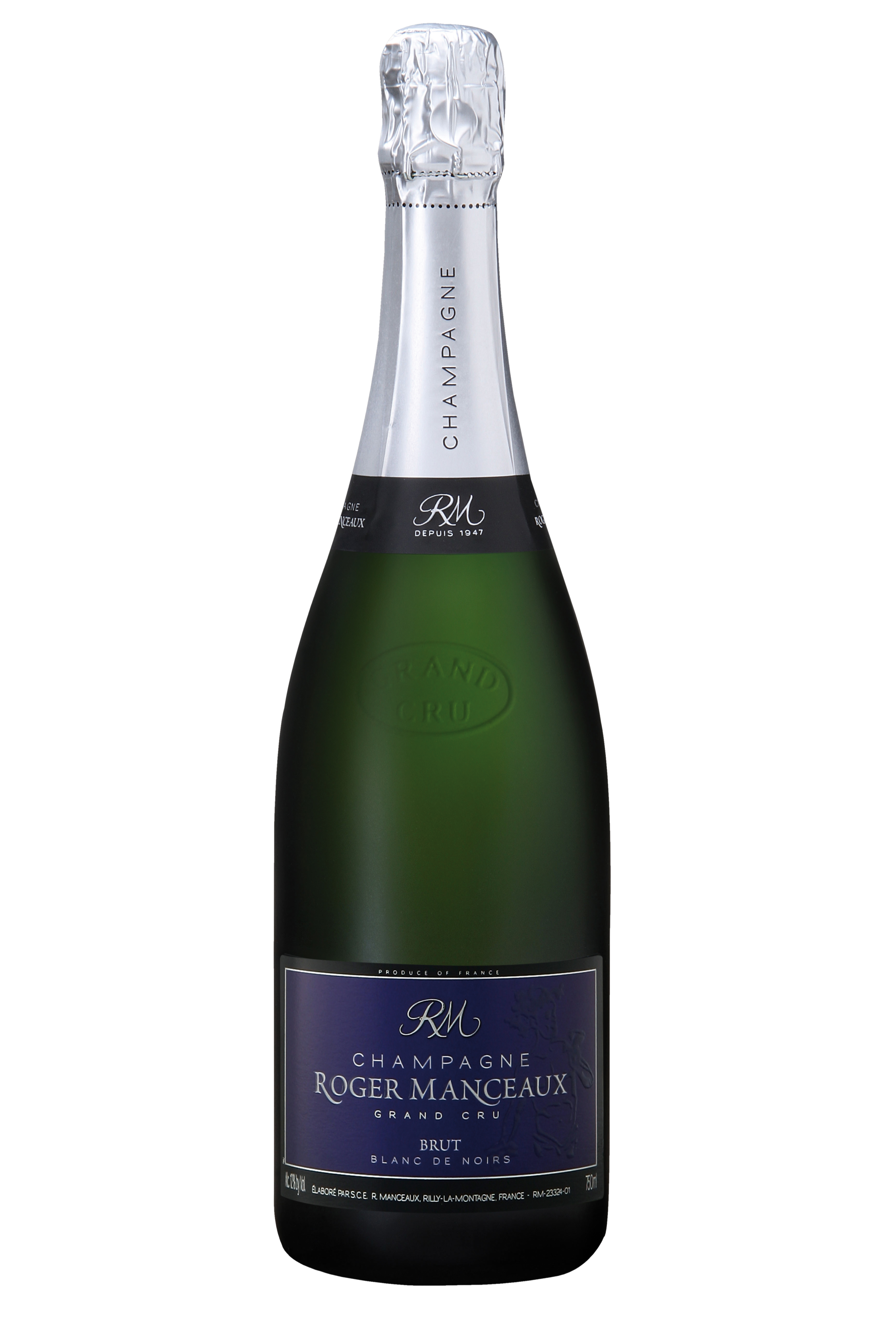 Blanc de Noirs Brut Grand Cru bottle