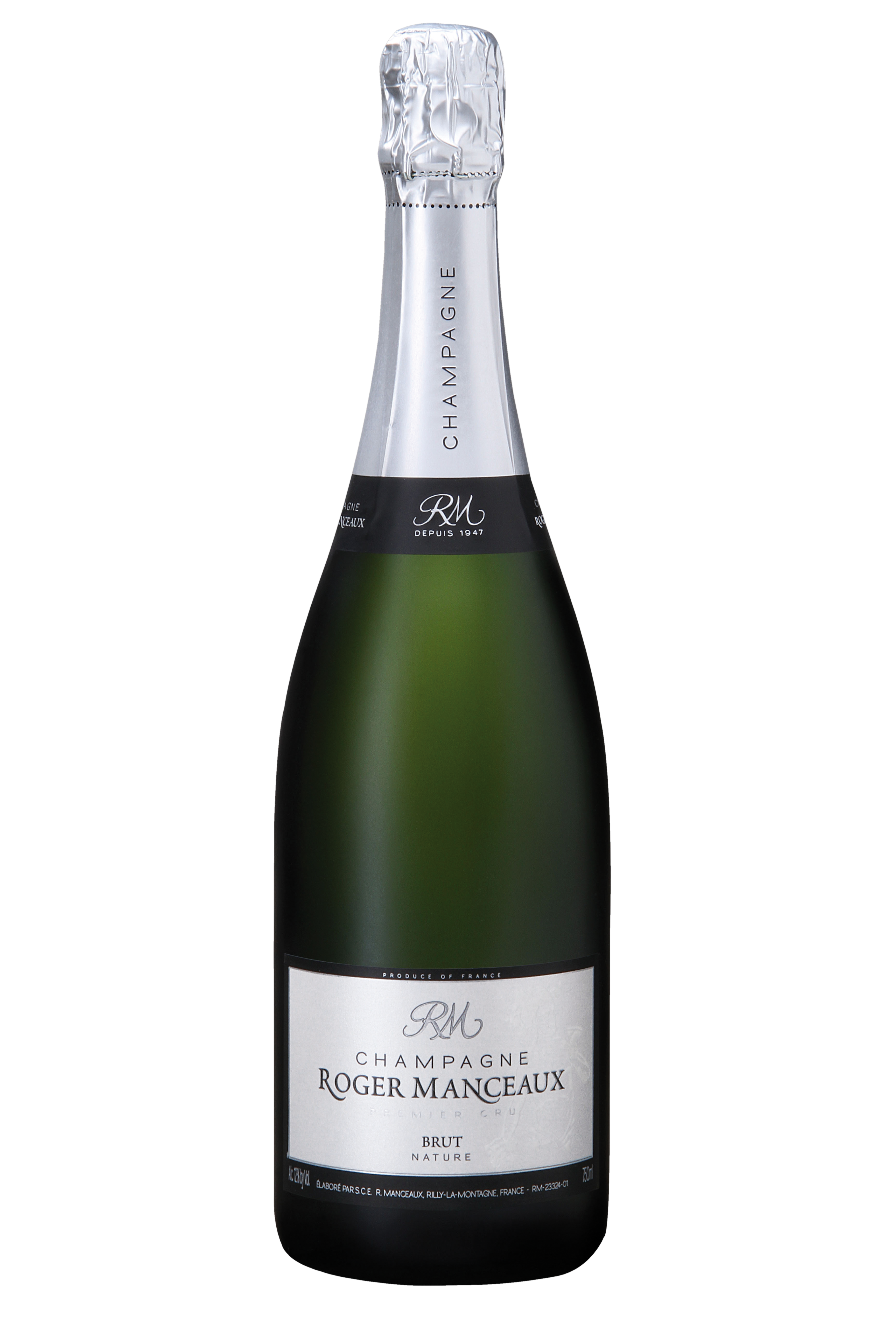 Brut Nature Zéro Dosage Premier Cru bottle