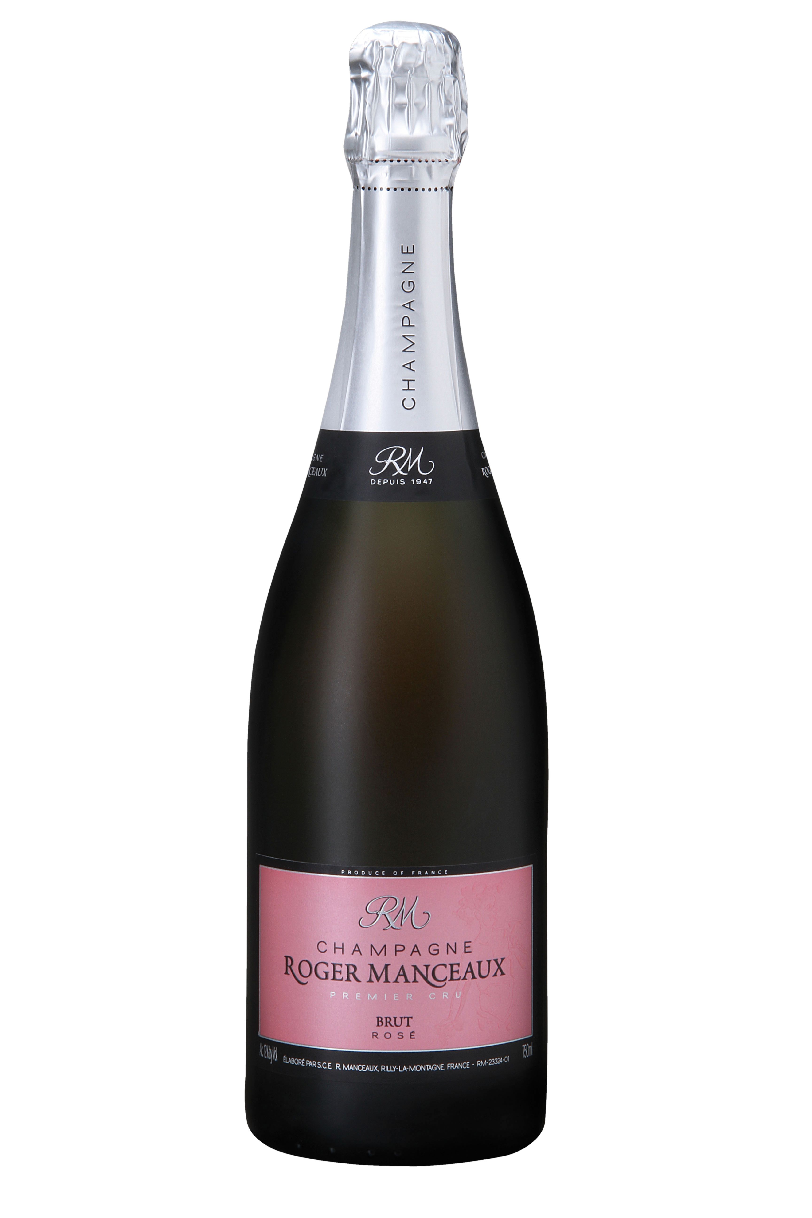 Brut Rosé Premier Cru bottle