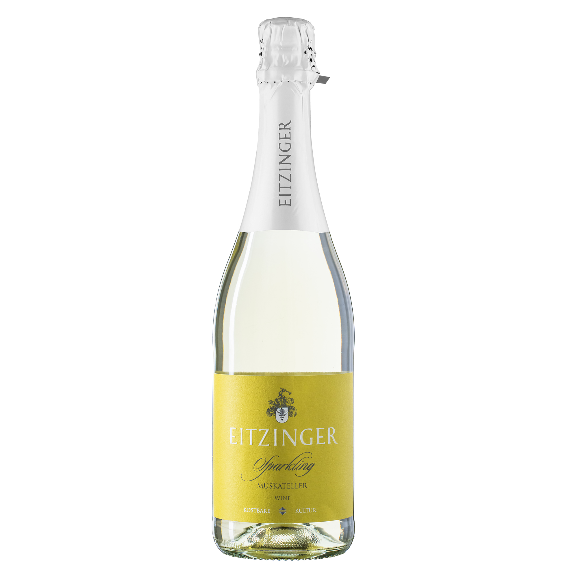 Gelber Muskateller Sparkling bottle