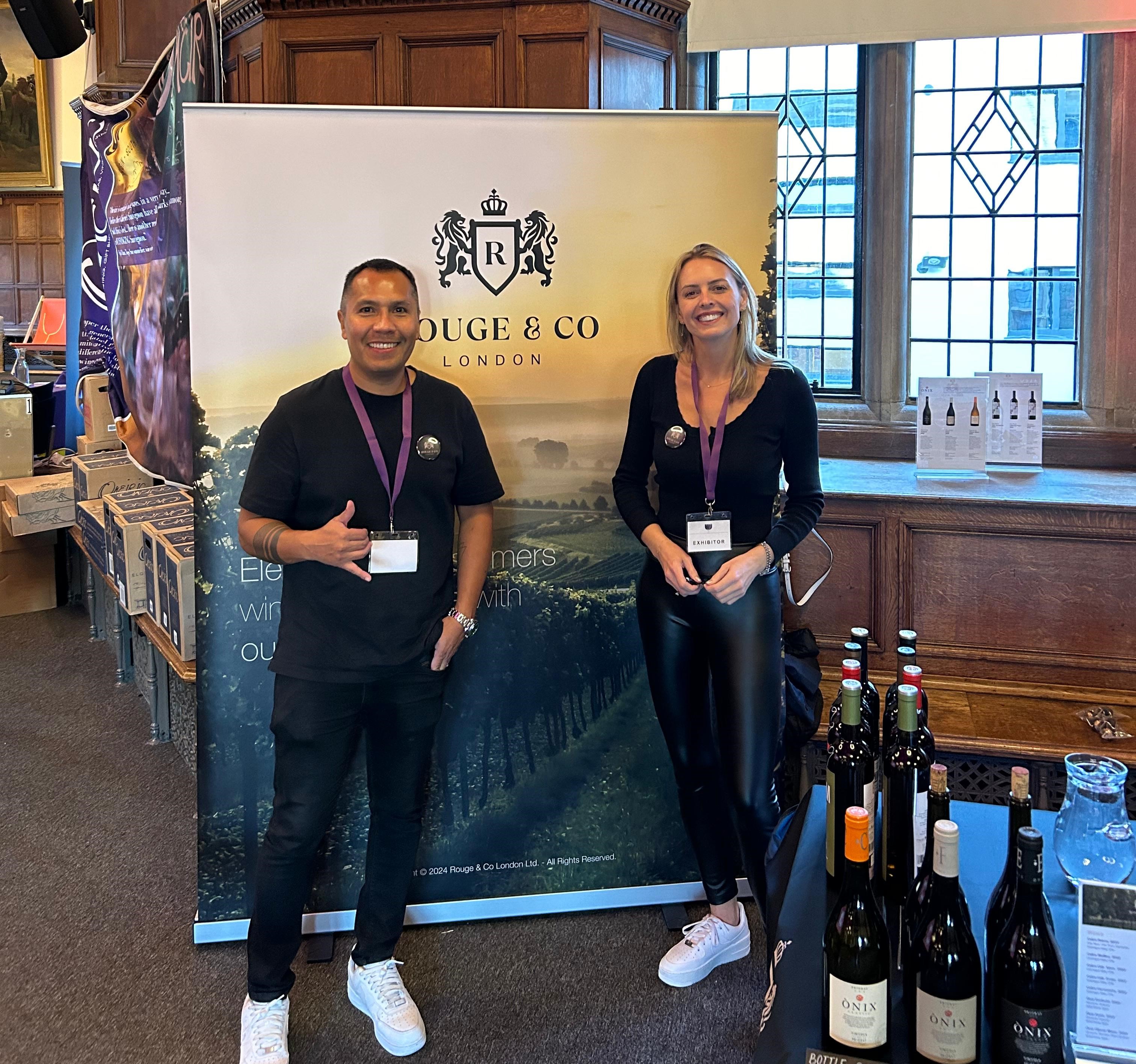 Rouge & Co. team at a trade fair